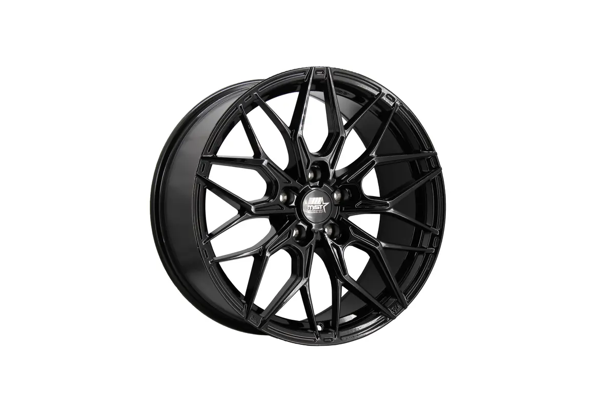Mt02 - Glossy Black - 18X8.5 5X114.3 Offset +35 2