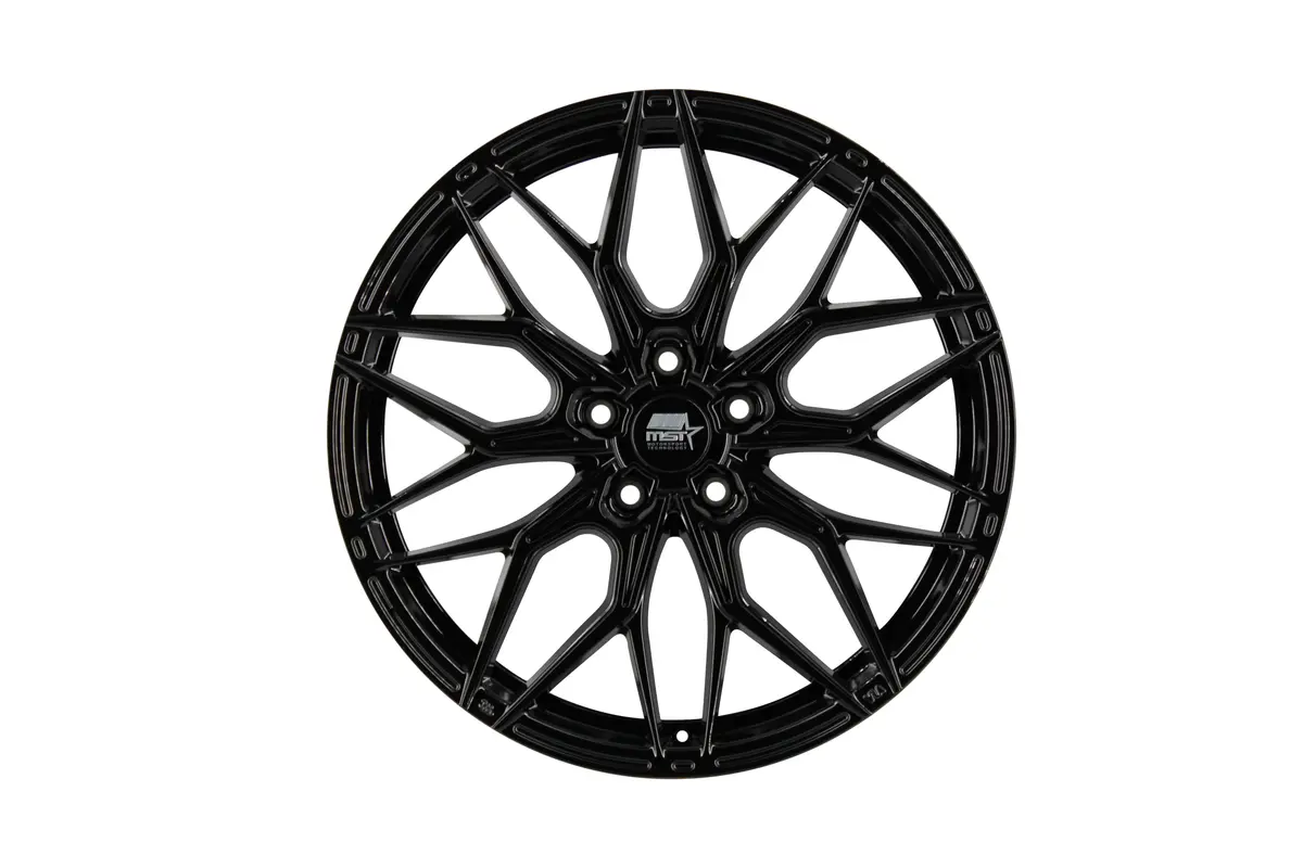 Mt02 - Glossy Black - 19X9.5 5X114.3 Offset +38 1