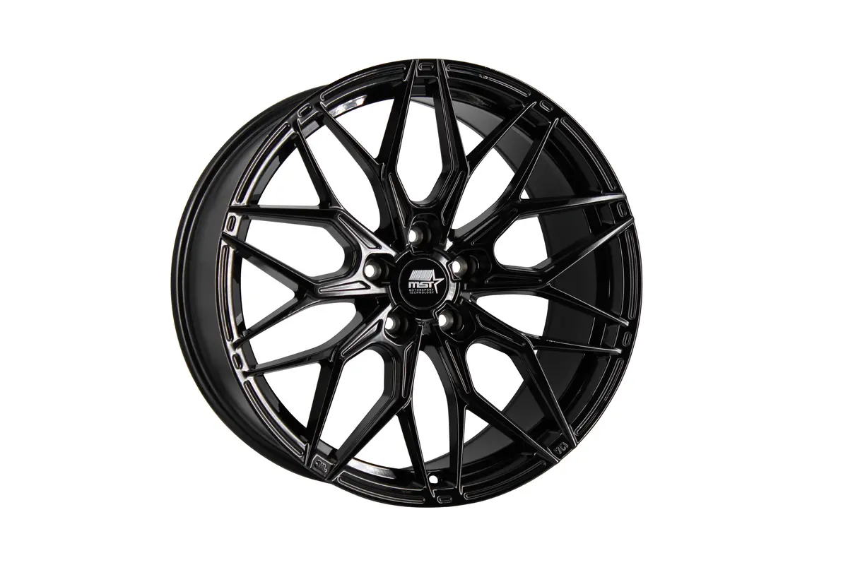 Mt02 - Glossy Black - 19X9.5 5X120 Offset +35 2