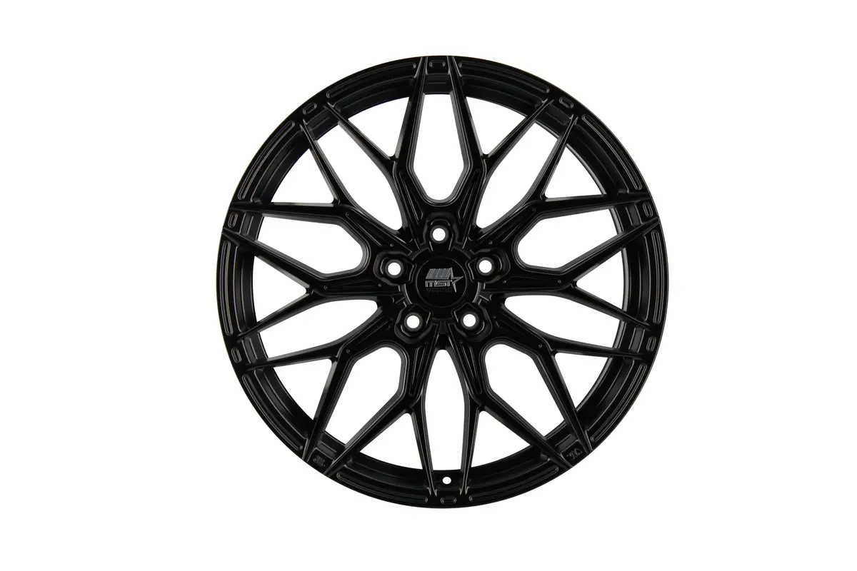 Mt02 - Matte Black - 19X9.5 5X114.3 Offset +38 1
