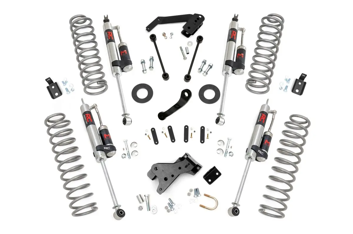 Rough Country 4 Inch Lift Kit | Jeep Wrangler Jk 4Wd (2007-2018) 4