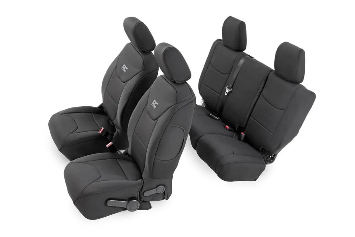 Seat Covers | Front And Rear | Jeep Wrangler Unlimited 2Wd/4Wd (2008-2010) 1