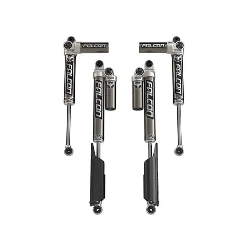 Falcon Shocks Sp2 3.1 Piggyback Front And Rear Shocks For 0 To 1.50-Inch Lift (18-26 2.0L Or 3.6L Jeep Wrangler Jl 2-Door) 1