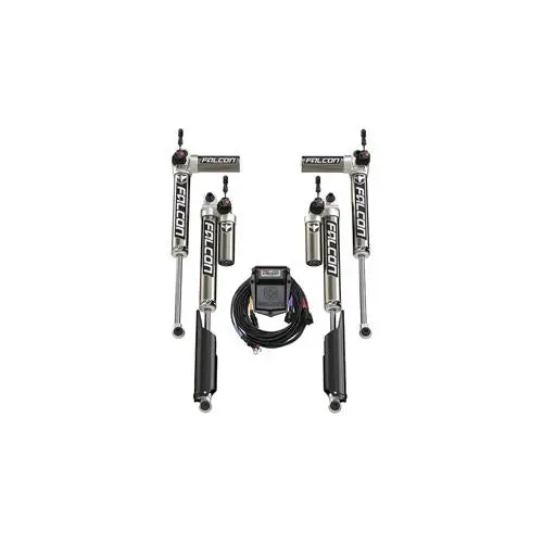 Falcon Shocks Sp2 3.5 E-Adjustable Piggyback Front And Rear Shocks For 2 To 4.50-Inch Lift (18-26 2.0L Or 3.6L Jeep Wrangler Jl 4-Door) 1
