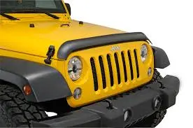 Rugged Ridge Matte Black Bug Deflector Omi11348.02 1