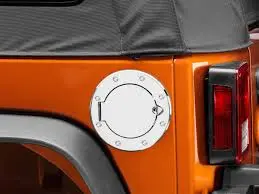 Rugged Ridge Chromed Aluminum Gas Cap Cover Omi11425.03 1