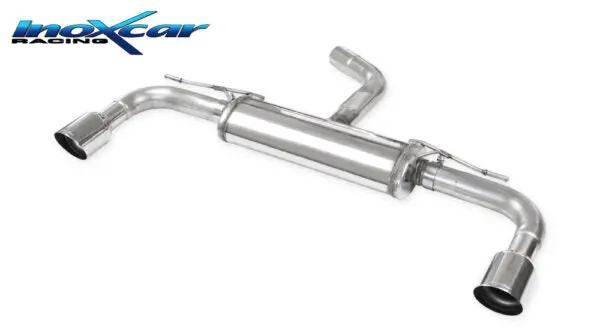 Silencioso Final Racing Con Salidas 100Mm Redondas – Volkswagen Golf Mk8 Gti (Inoxcar) 1