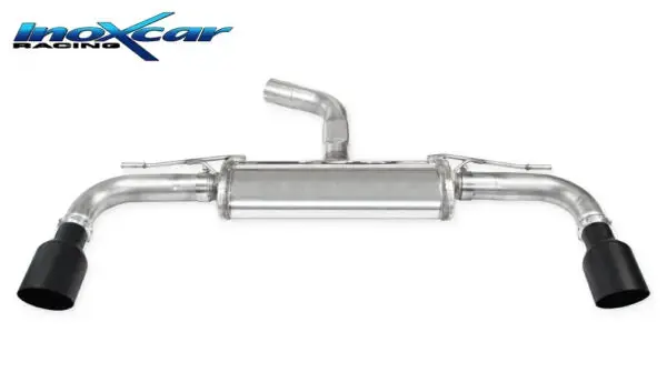 Silencioso Final Racing Con Salidas 100Mm Negras Mate – Volkswagen Golf Mk8 Gti (Inoxcar) 1