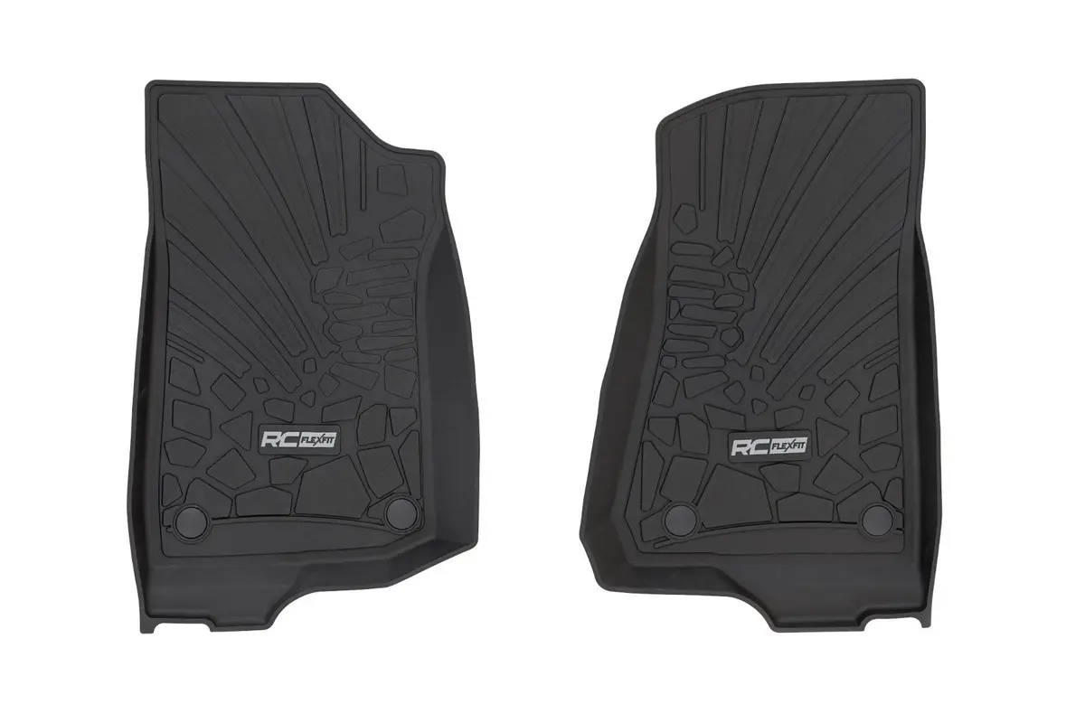 Flex Fit Floor Mats | Fr | 2 Door | Jeep Wrangler Jl 4Wd (2018-2026) 1