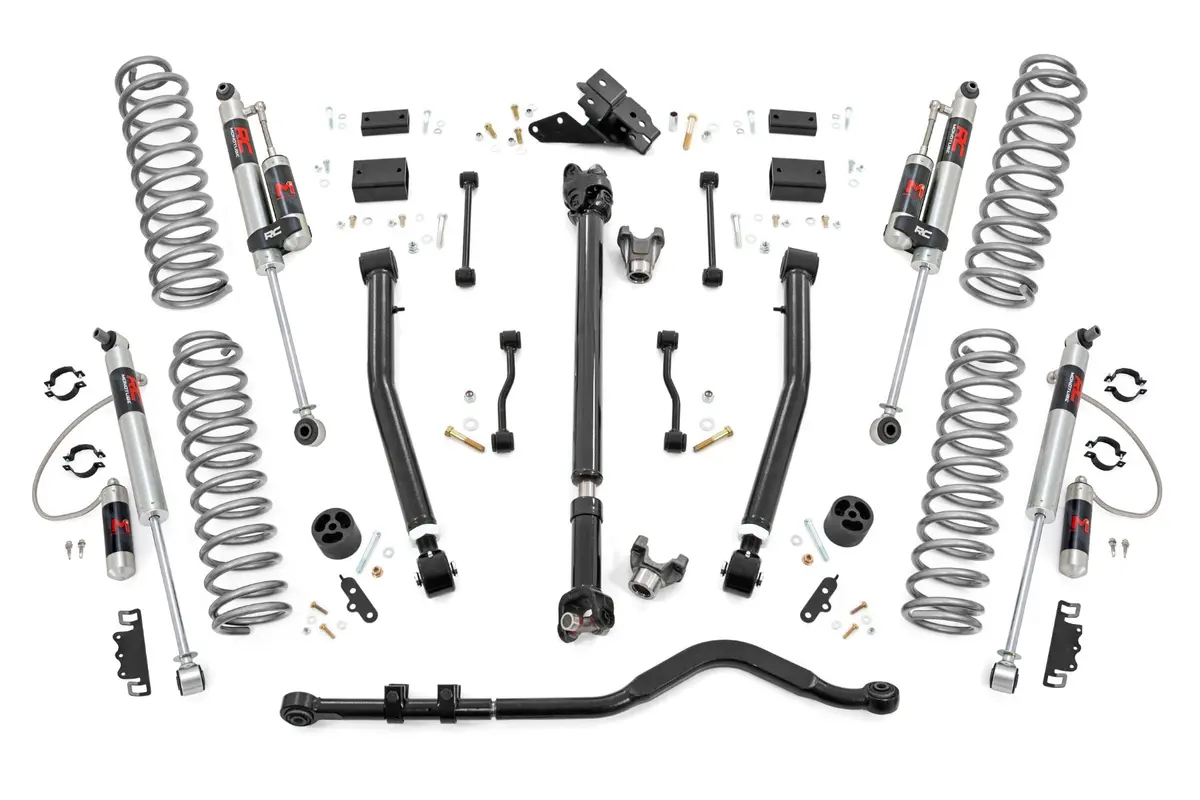 Rough Country 3.5 Inch Lift Kit | Adj Lca | Fr D/S | Jeep Wrangler Jl 4Wd (2024-2026) 3