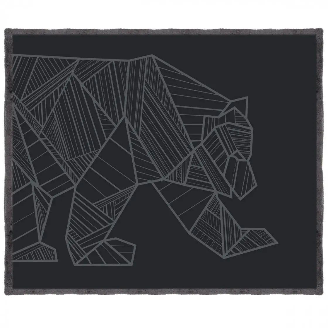 Bear Sherpa Throw 1