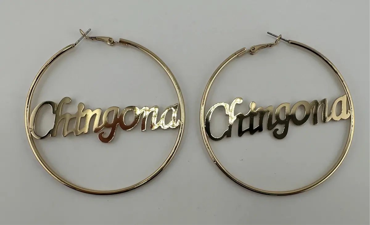 Big Hoop Earrings- Chingona 1