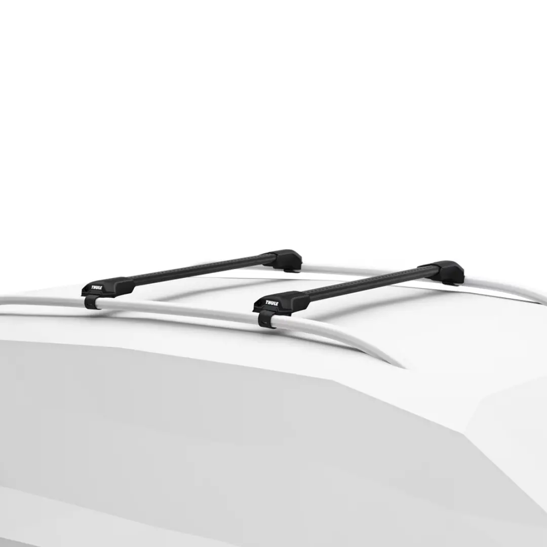 Wingbar Edge Kit For Hyundai Veracruz Van 5-Dr W/ Roof Rails 2007 To 2012 1