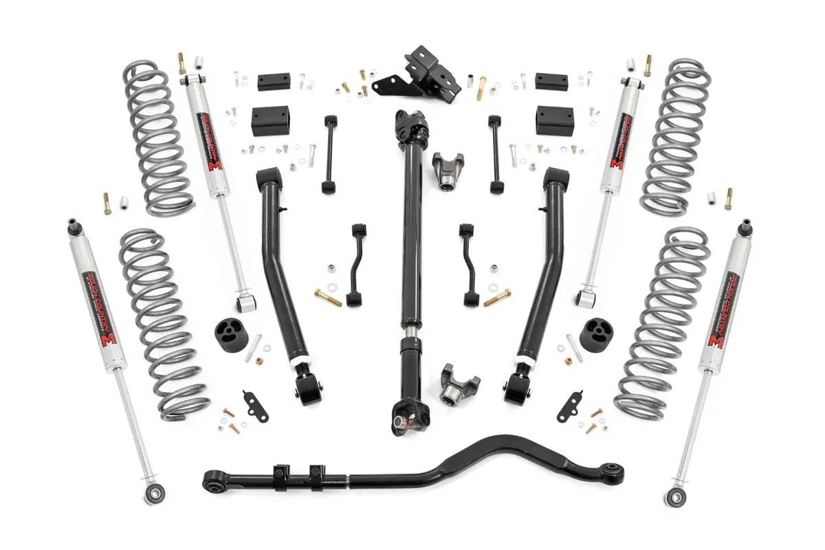 Rough Country 3.5 Inch Lift Kit | Adj Lower | Fr D/S | Jeep Wrangler Jl 4Wd (24-26) 2