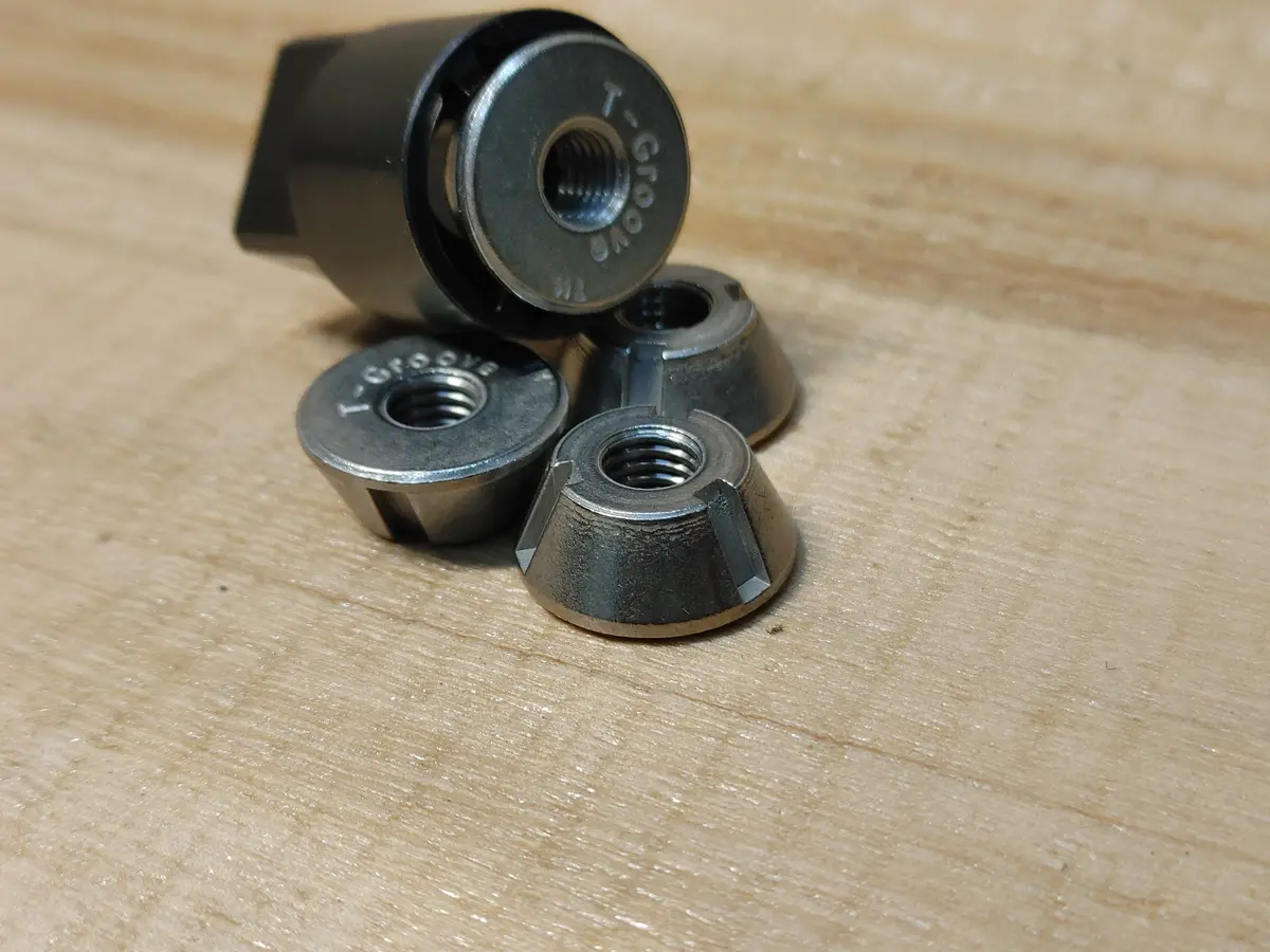 M10 Security T-Groove Nuts (Modula Racks Level 10 Security Fasteners) 1