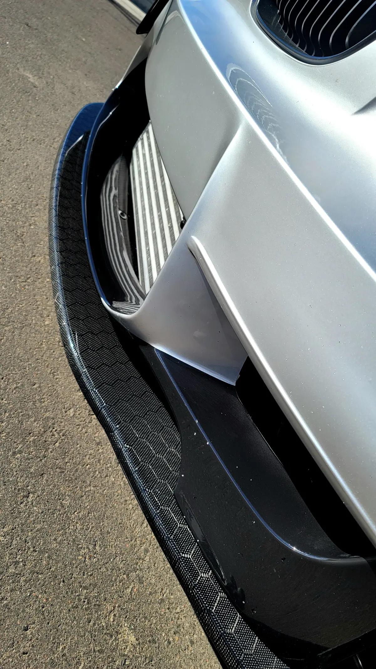 Bmw E-Series E9x E8x Carbon Fiber Front Lip Splitter (Coupe/Sedan/Vert) 2