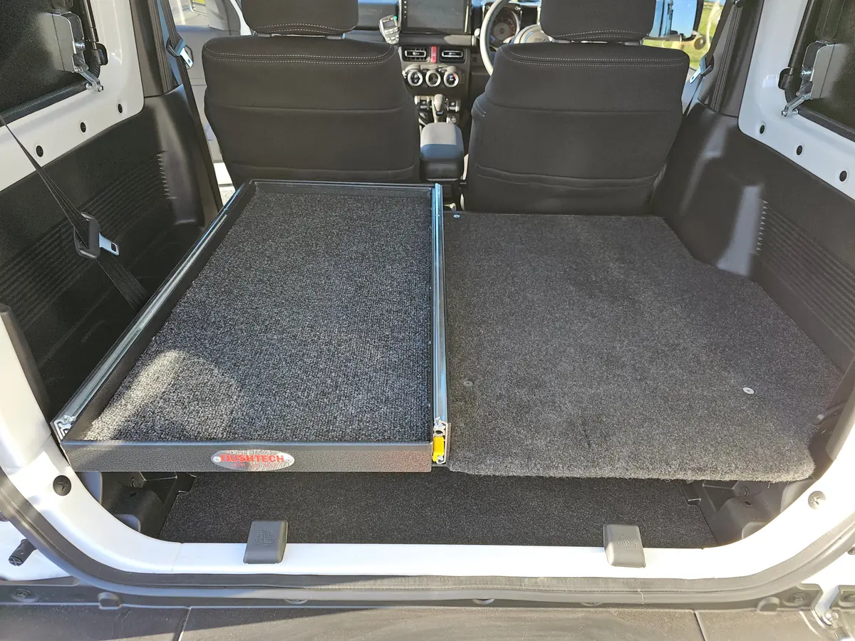 Bushtech Mounting Frame For The Bushtech Cargo/Fridge Slide (Jimny Models 2018-Current Glx & Lite 3-Door) 2