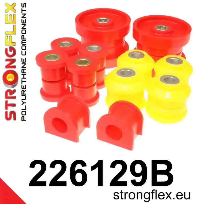 Kit Silentblocks Suspensión Trasera – S3 8L/Tt 8N (Strongflex) 1