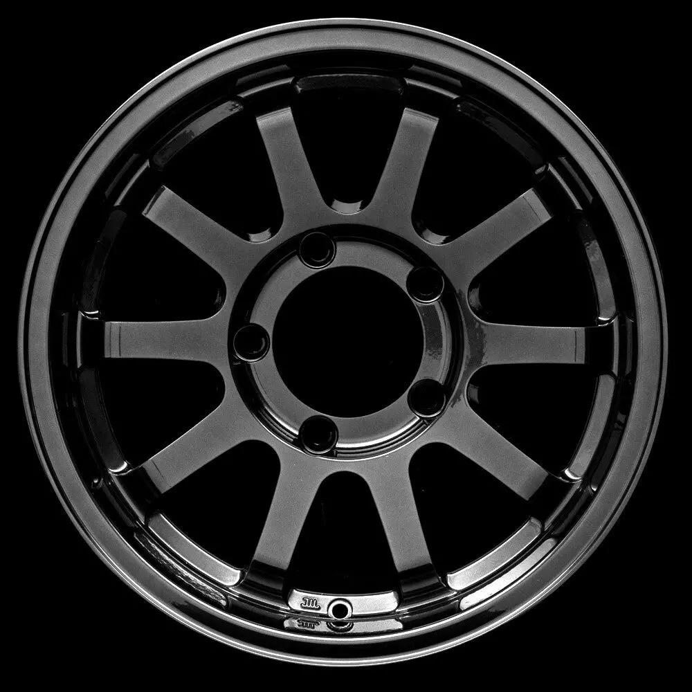 Rota J-Vee 16X5.5" Hyper Black Alloy Wheel *Et-20, 5X139.7 (Jimny Models 2018-Current Xl 5-Door, Glx & Lite 3-Door) 1