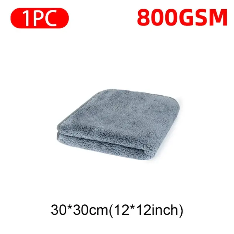 3/1Pcs Car Microfiber Towel Super Absorption Car Cleaning Wash Drying Detailing Towels 1