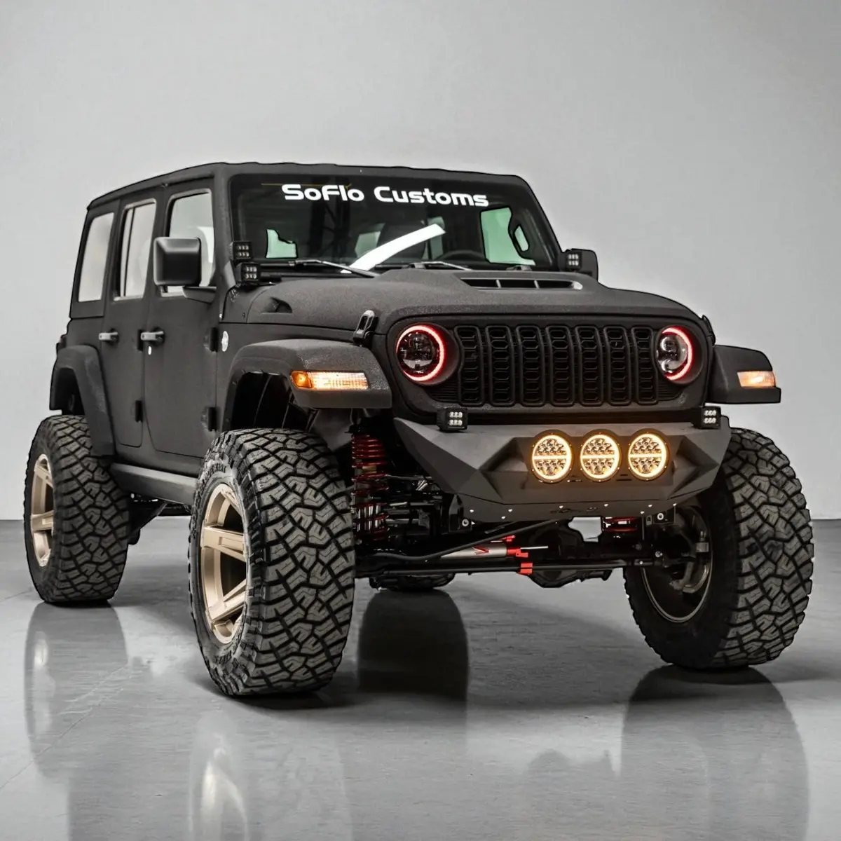 Jeep Wrangler Gobi Front Bumper 2018-2026 1