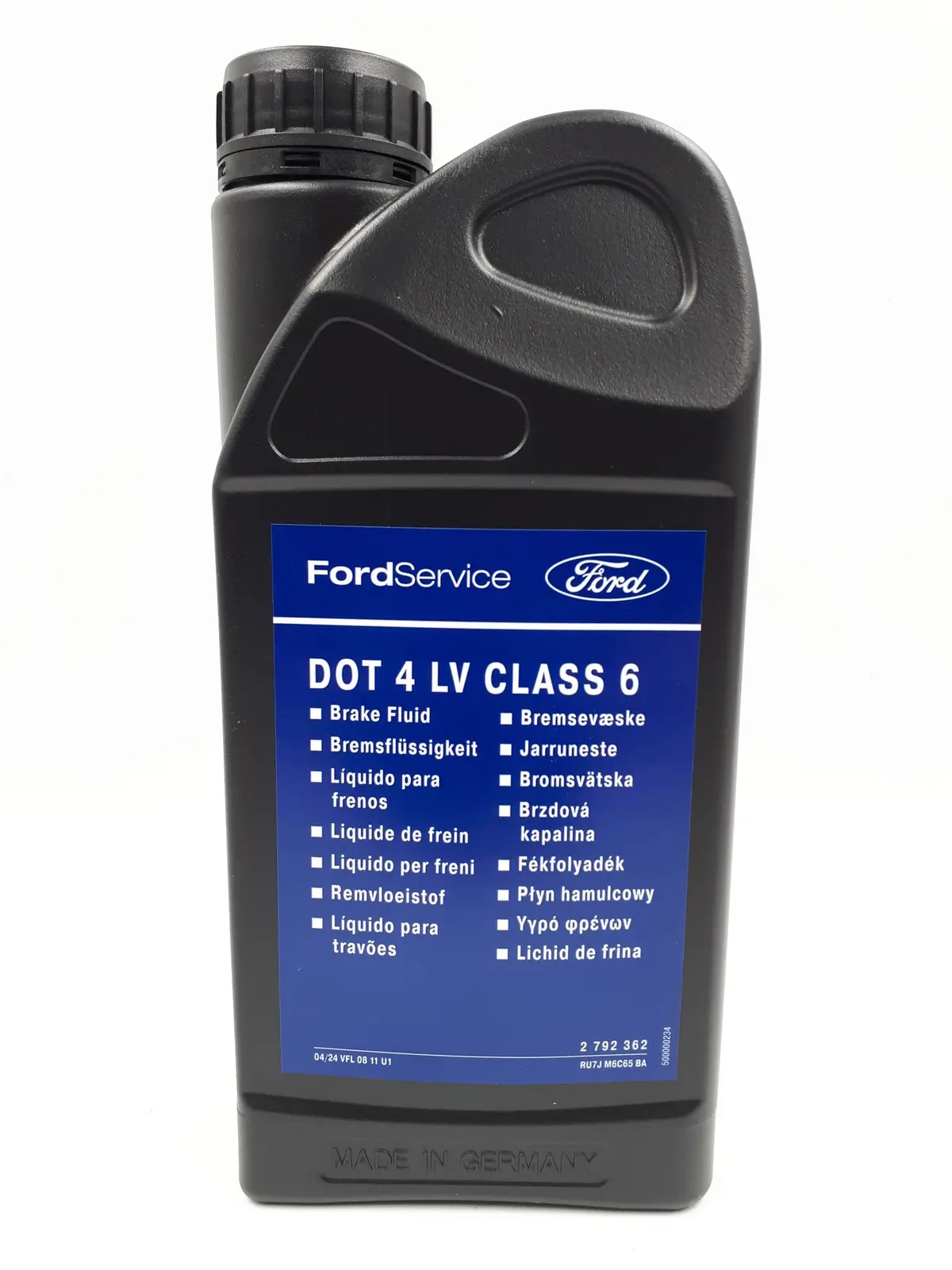 Liquido De Frenos Para Vehículos Ford Original Dot 4 Lv Class 6 (1 Litro) 1