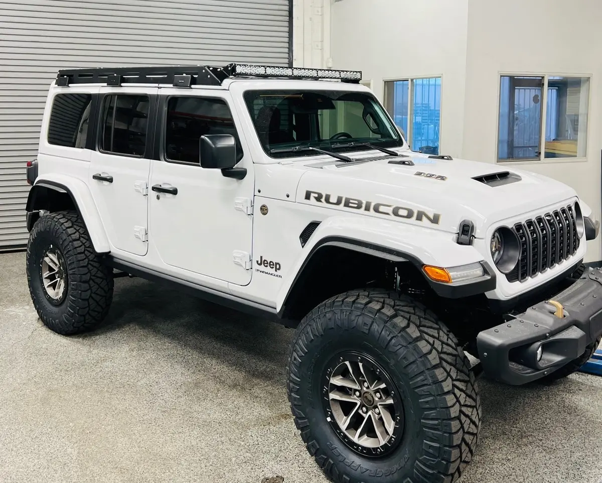 Jeep Wrangler Jlu Full Roof Rack, Aluminum 4