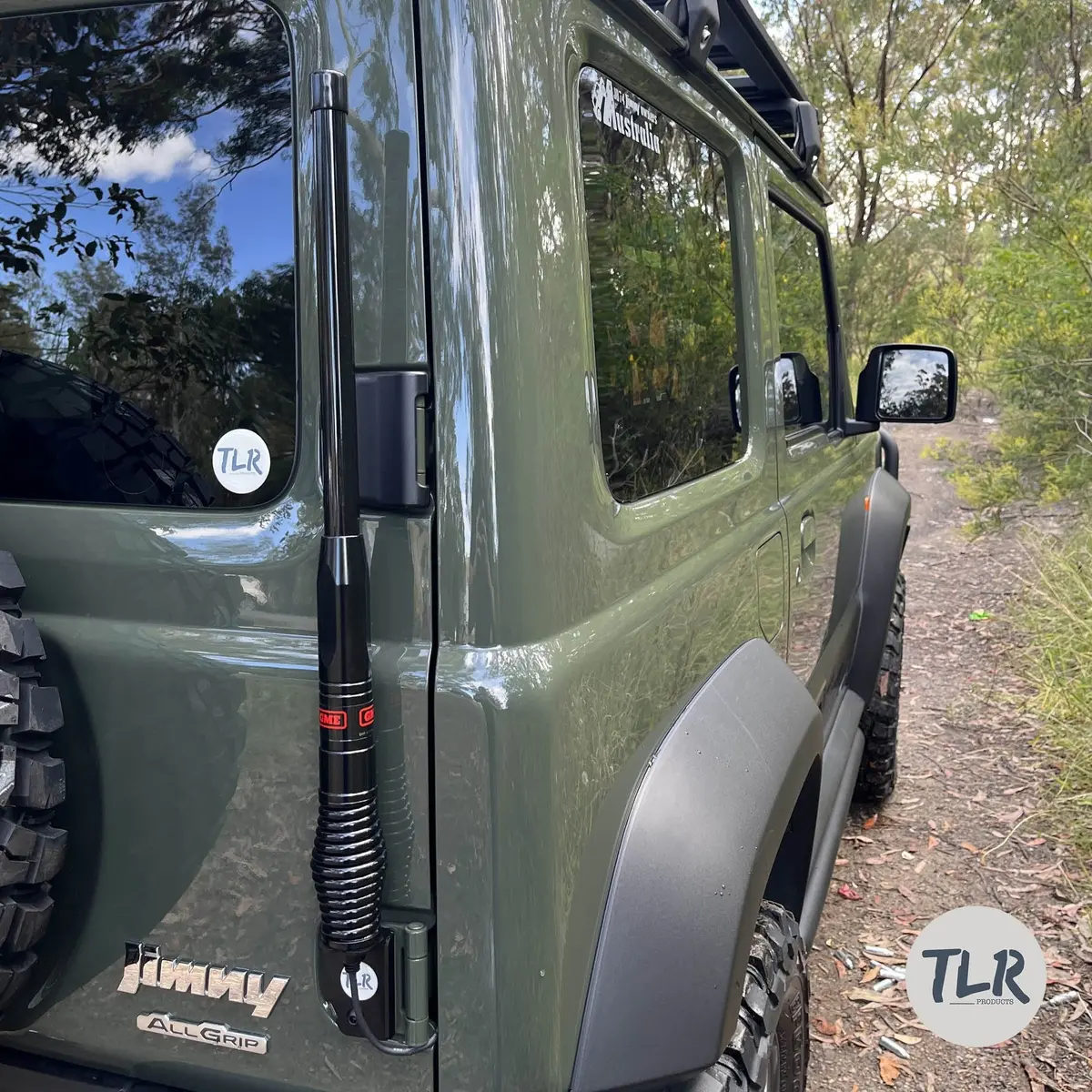 Tlr Rear Tailgate Antenna Mounting Bracket (Jimny Models 2018-Current Xl 5-Door, Glx & Lite 3-Door) 1