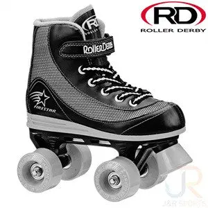 Roller Derby Firestar V2 Black Quad Skates 1