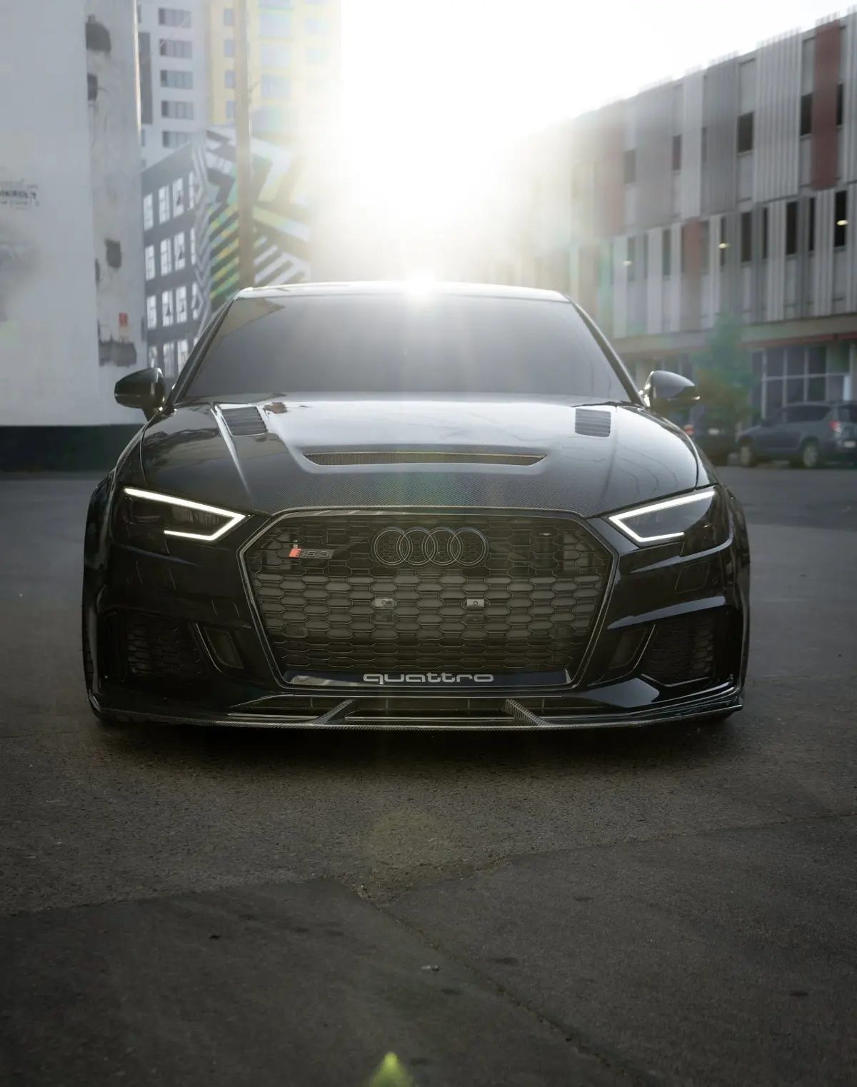 Rs3 Carbon Fiber Front Lip 1