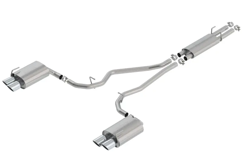 Borla 2.25In S-Type Cat-Back Exhaust (Chrome Tips) For 2020+ Ford Explorer St 1