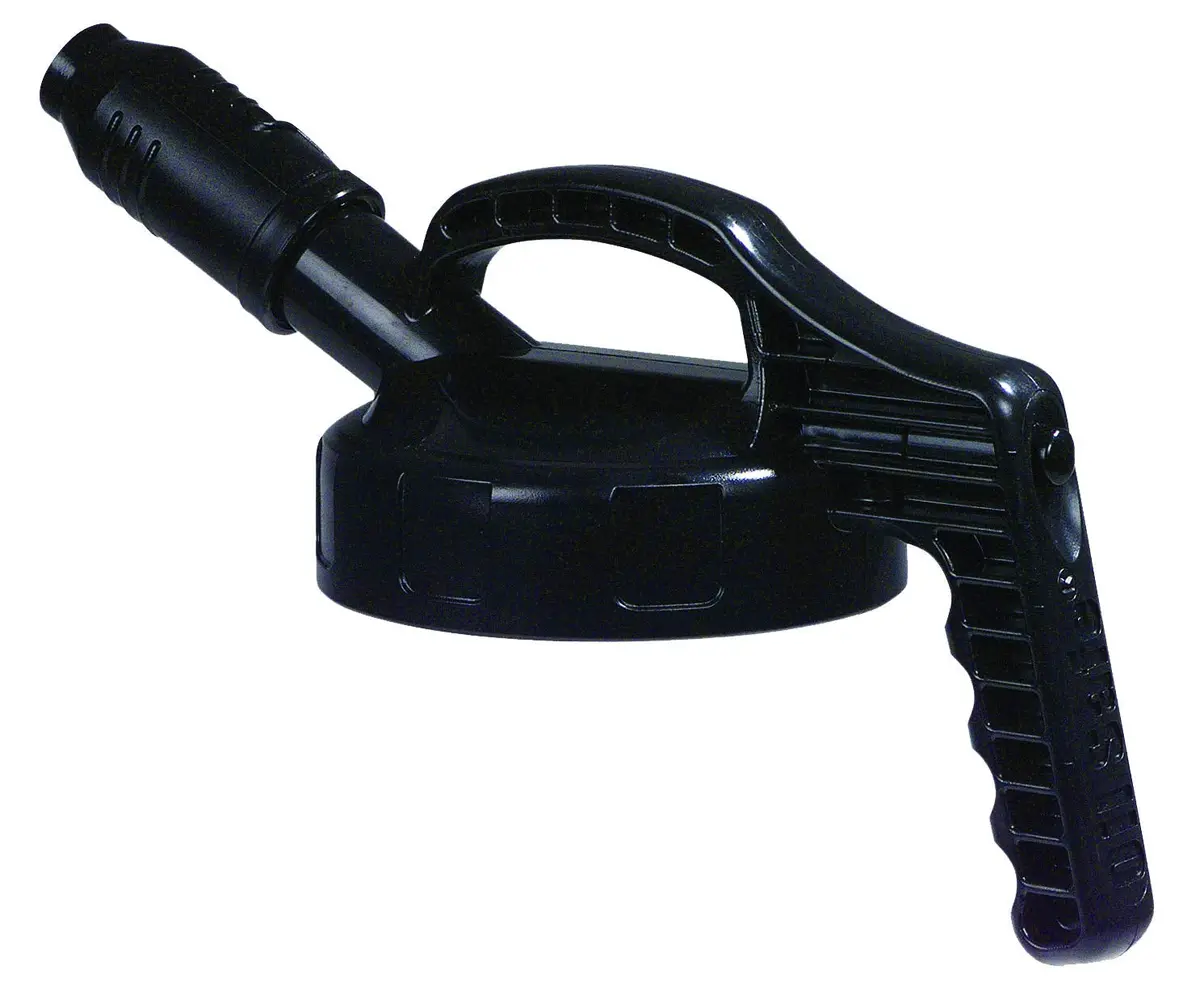 Oilsafe 100501 Black Stumpy Spout Lid 1