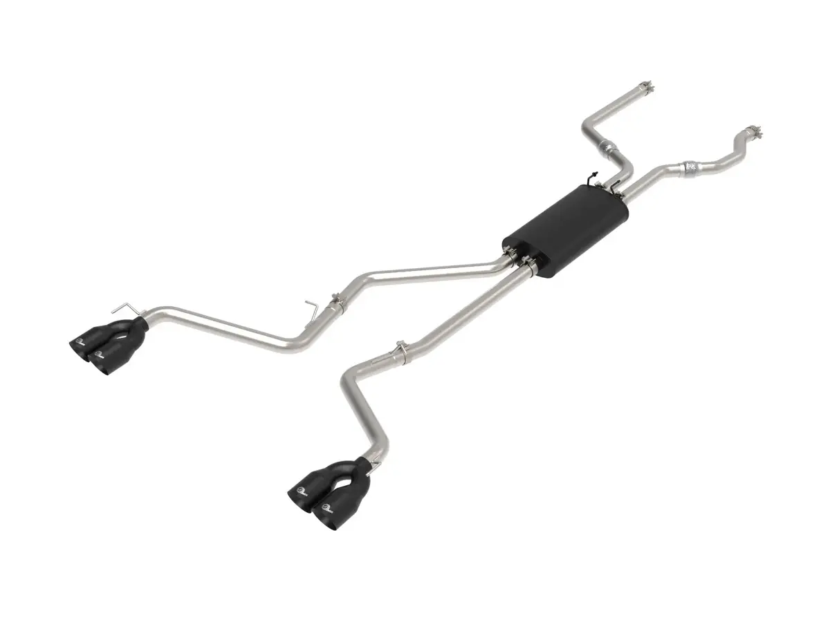Afe Mach Force-Xp 2-1/2 In 304 Stainless Steel Cat-Back Exhaust System For 2020-Present Ford Explorer St 1
