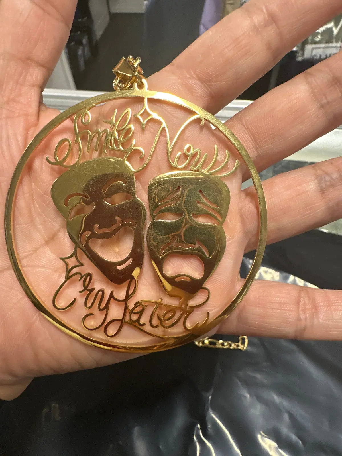 Smile Now Cry Later Necklace 1