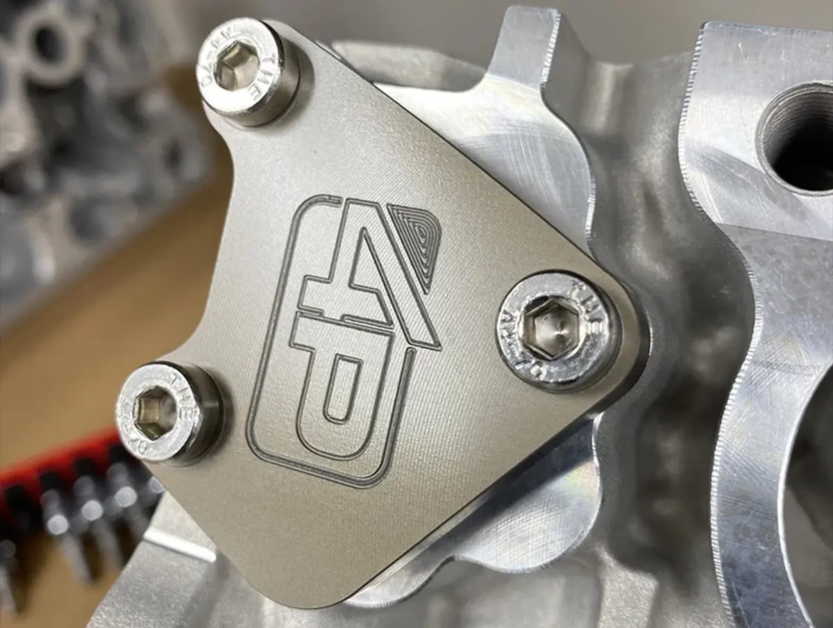 4Piston Racing Vtec Solenoid Block-Off Plate - K-Series 1
