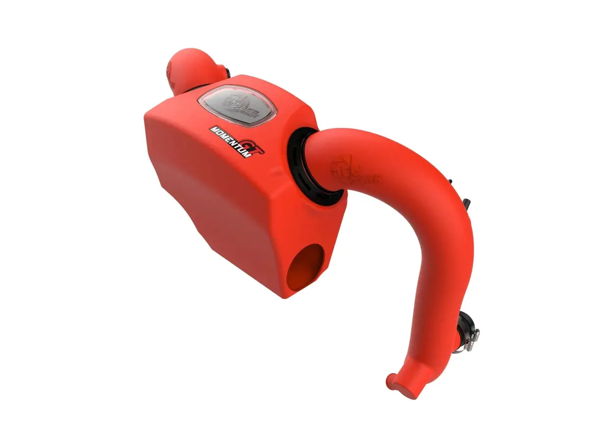Afe Momentum Gt Red Edition Cold Air Intake System W/ Black Pro 5R Filters For 2020-2024 Ford Explorer St 1