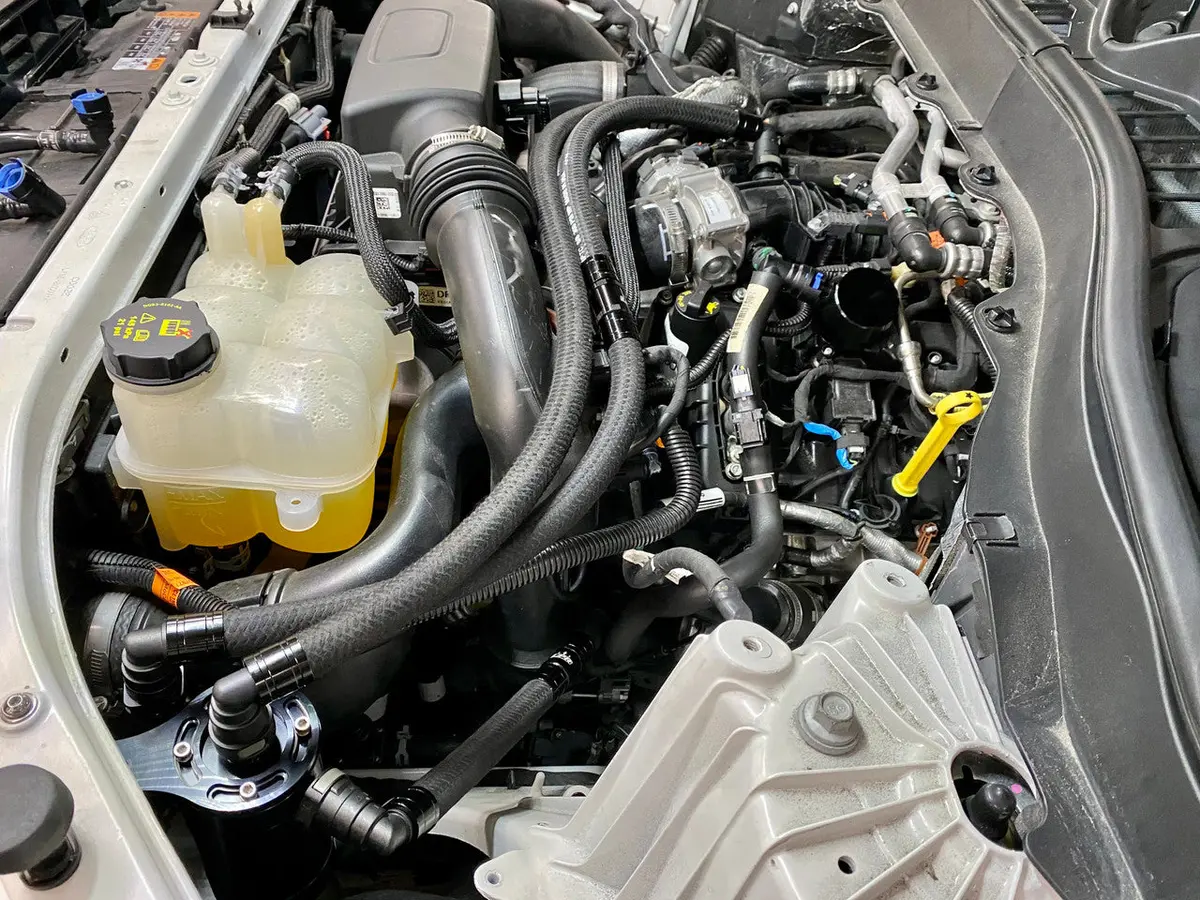Upr Dual Valve Catch Can For 2020-2024 Explorer St 1