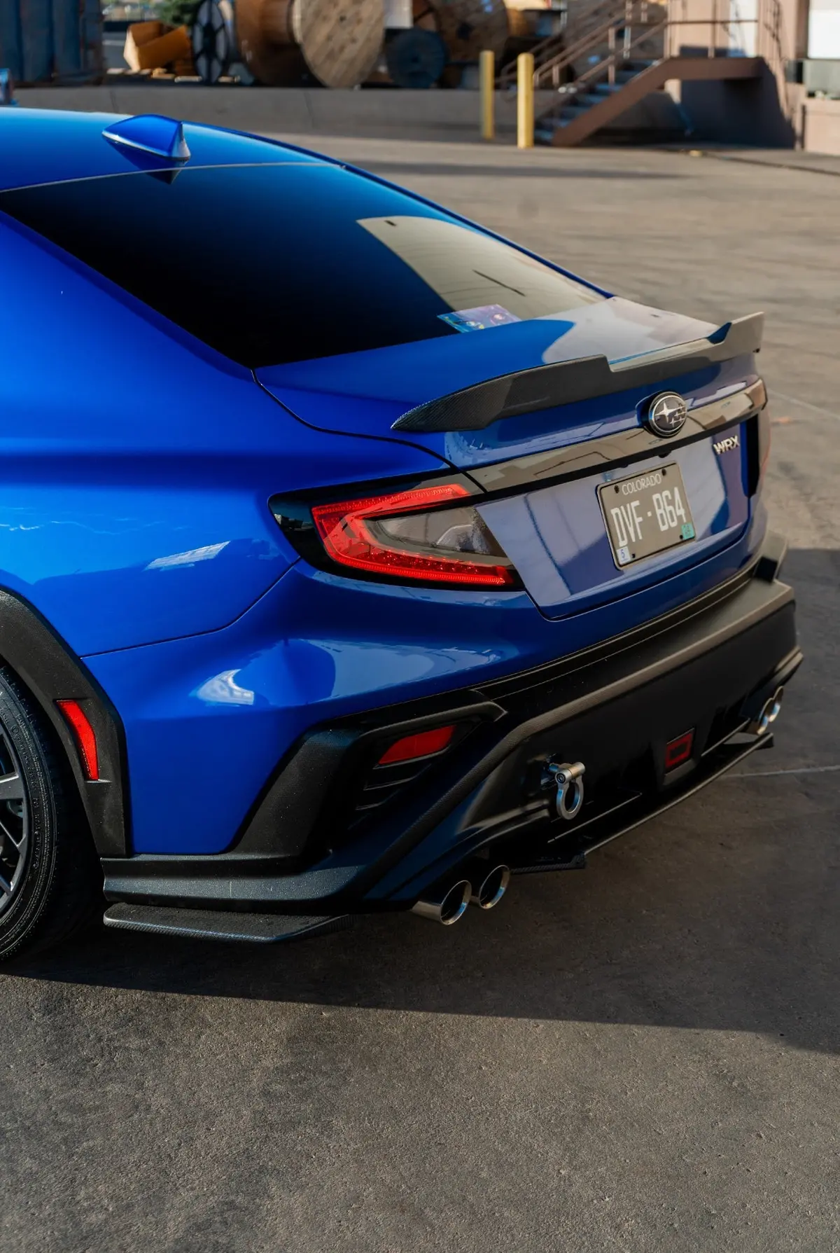 Wrx Carbon Fiber Diffuser 1