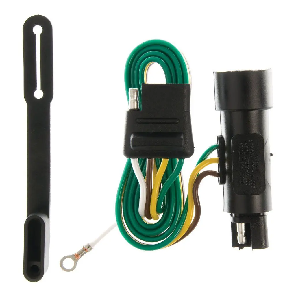 Custom Wiring Harness, 4-Way Flat Ford F-150, F-250, F-350, 1973-1979 1