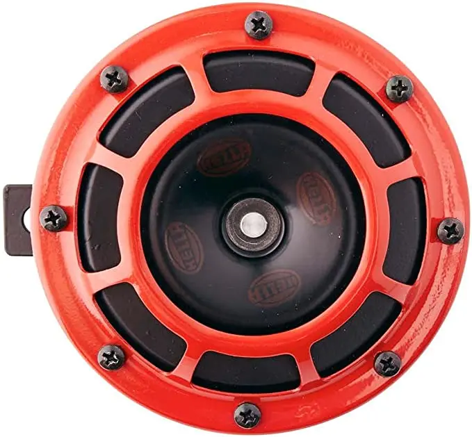 Bocina - B133 - 12V - 118Db - Color De Carcasa: Rojo/Negro - Hella 1