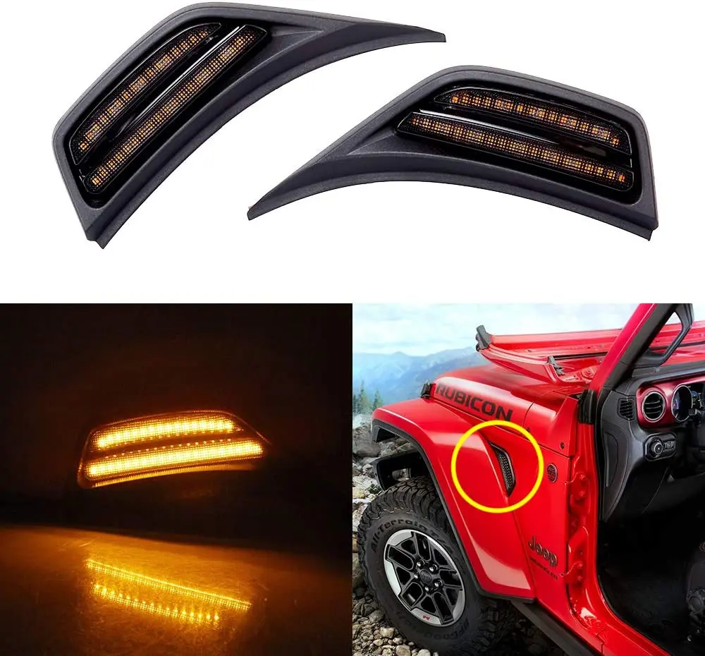 Trail Ops Side Marker Vent Light To-Jl-5033 1