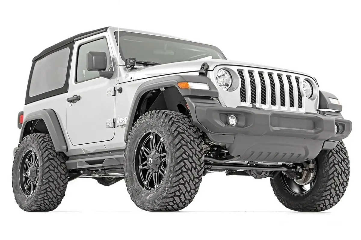 Rough Country 3.5 Inch Lift Kit | C/A Drop | 2-Door | Jeep Wrangler Jl 4Wd (2024-2026) 1