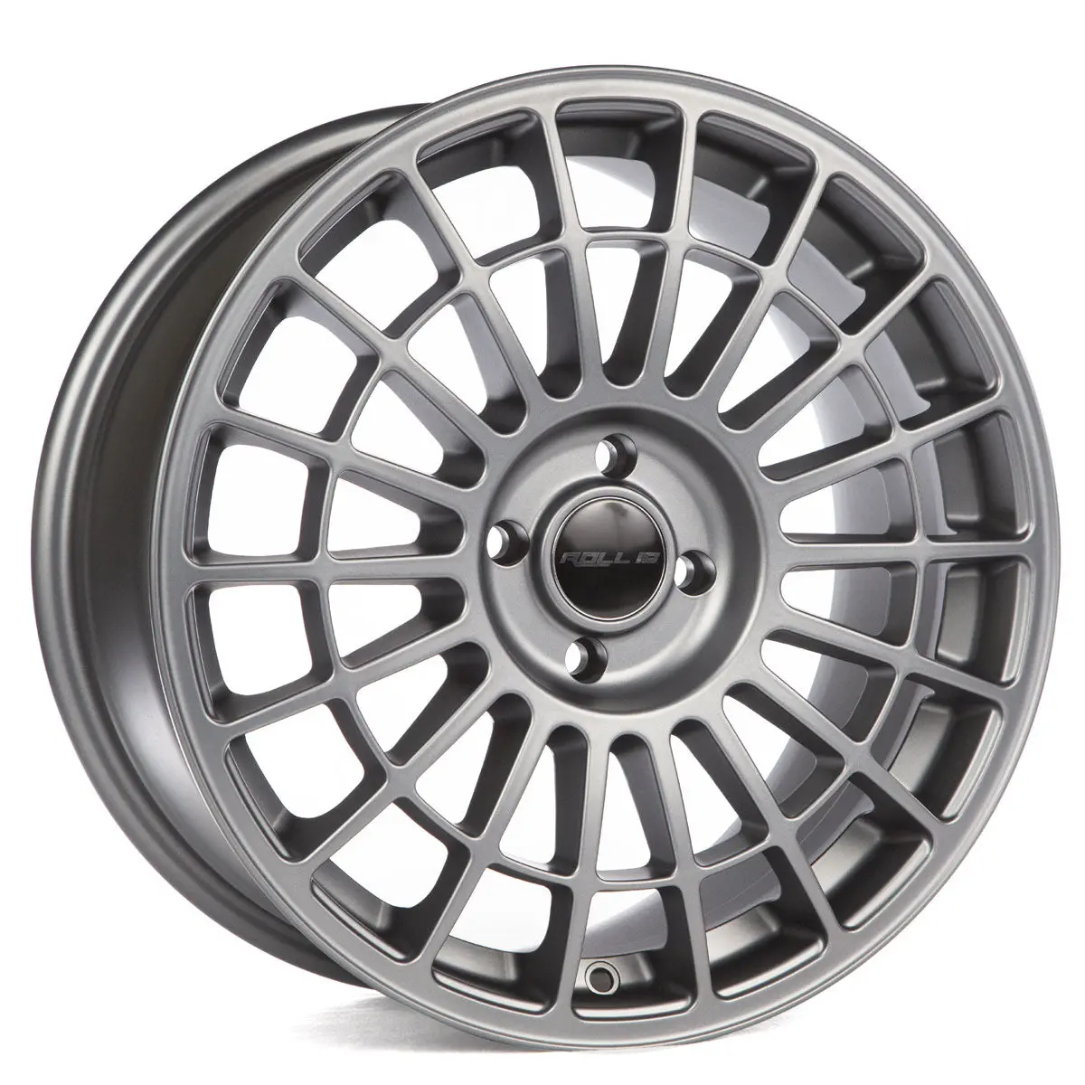 Llantas De Aleación Roll19 R21 17'' Ancho 7.5 4X100 Et 35 Cb 73.1 Mate Antracita 1