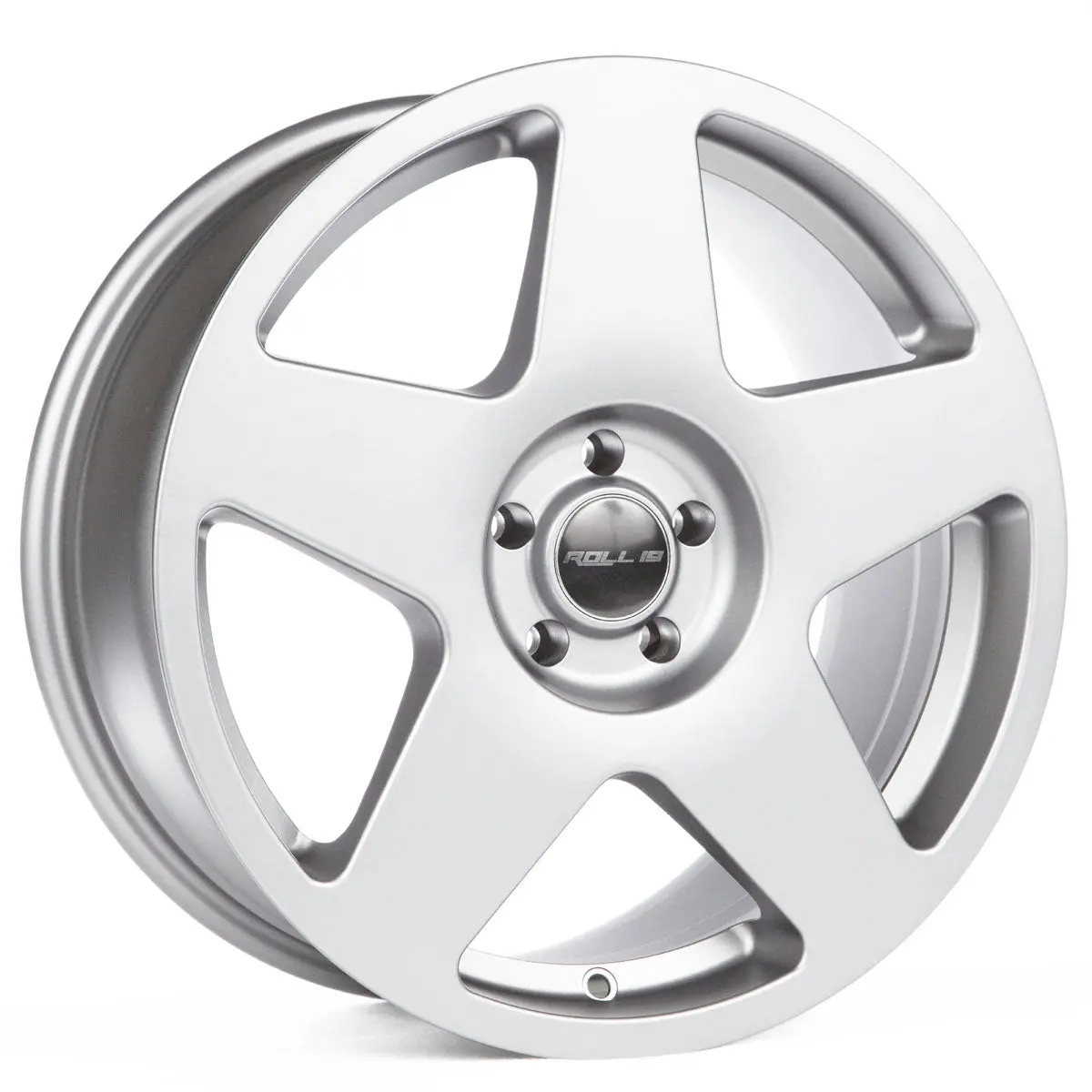 Llantas De Aleación Roll19 R14 17'' Ancho 7.5 5X100 Et 46 Cb 73.1 Hyper Silver 1