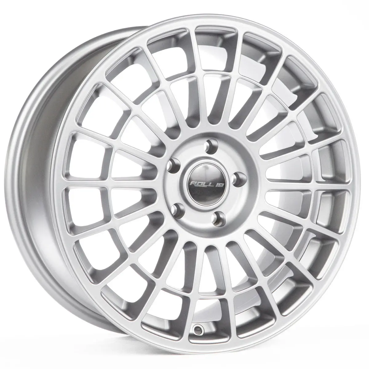 Llantas De Aleación Roll19 R21 17'' Ancho 7.5 4X100 Et 35 Cb 73.1 Hyper Silver 1