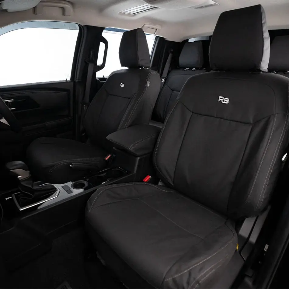 Razorback 4X4 Xp7 Heavy-Duty Canvas Seat Covers - Black (Jimny Models 2023-Current Xl 5-Door) (Copy) 1