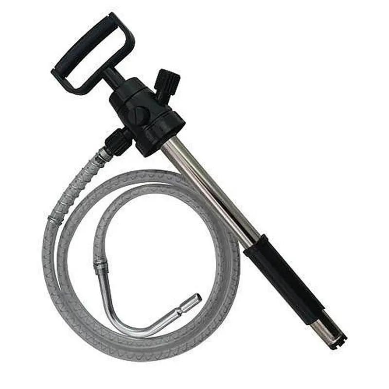 Premium Pump - D Handle Grip | Heavy Duty | Quick Connect | Color-Coded Body Collar | Hose | 10 Different Colors - Black 1