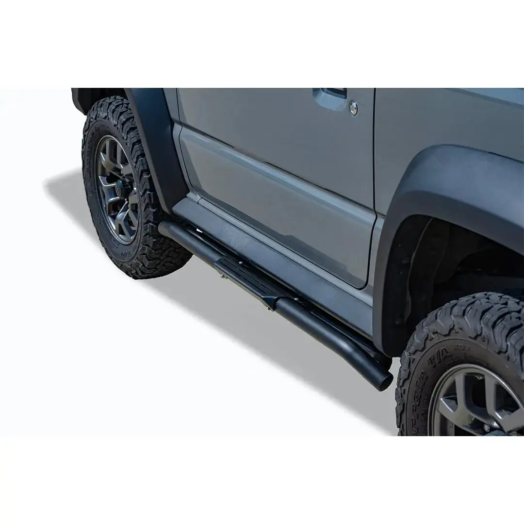 Tjm Rock Sliders With Integrated Step Platform (Jimny Models 2018-Current Glx & Lite 3-Door) 1