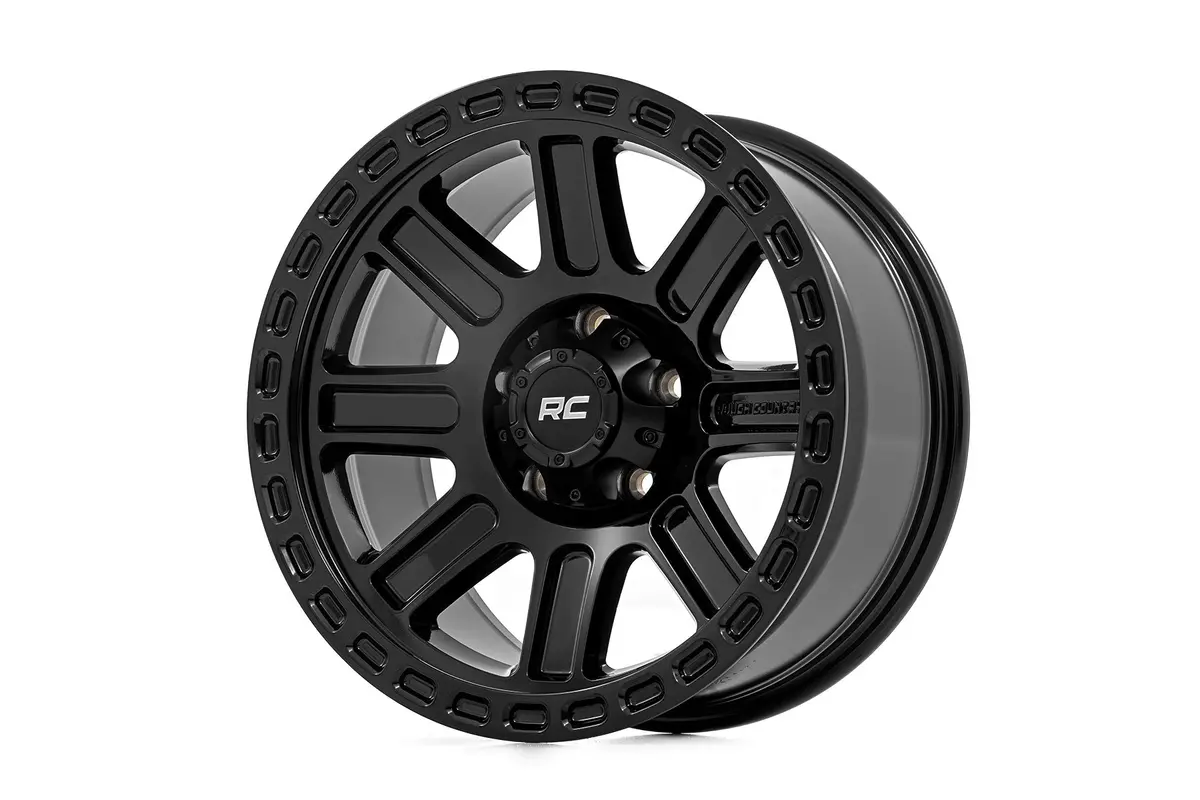 Rough Country 84 Series Wheel | Gloss Black | 17X8.5 | 5X5 | +0Mm 1
