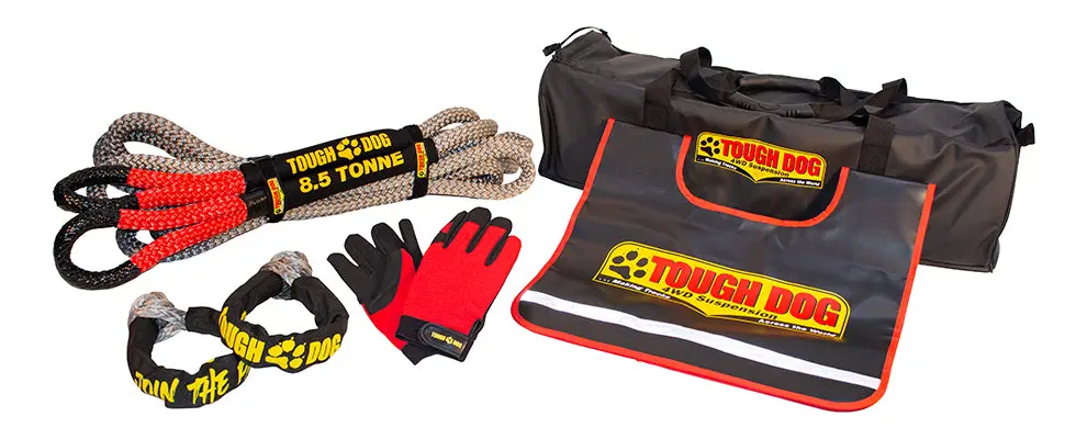 Tough Dog 4Wd Suspension Recovery Kit With 8.5T Kinetic Rope 1